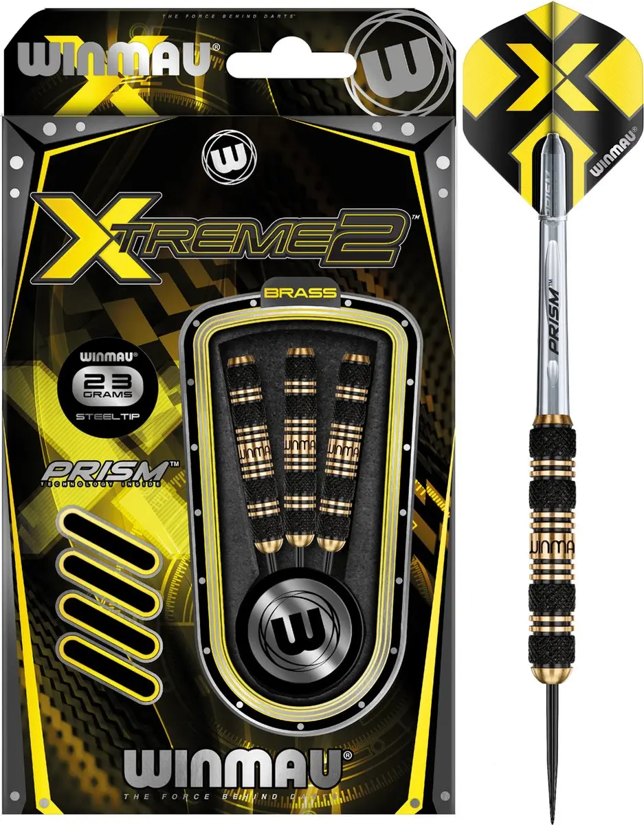 Winmau Xtreme2 Dartpijlen 3 Stuks - Koper