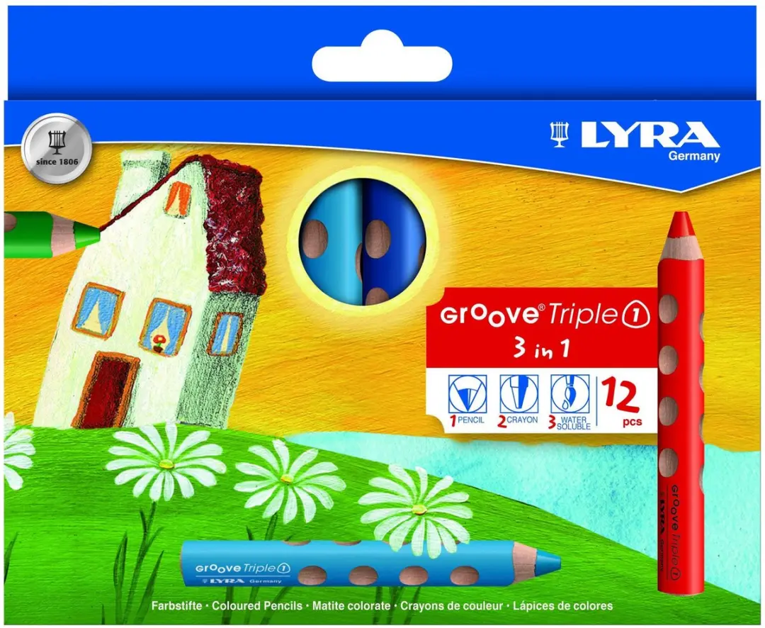 Lyra Groove 3-in-1 Kleurpotloden