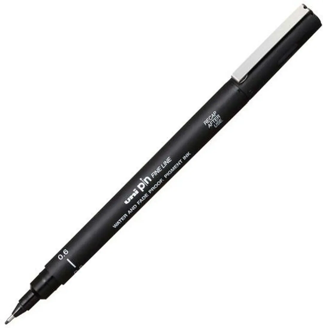 uni-ball Uni-Ball Zwart 0,6mm Markeerstift