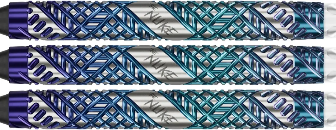 Target Softtip Darts Edge Luke Littler 19g - 95% Tungsten - Turquoise - 3 Stuks