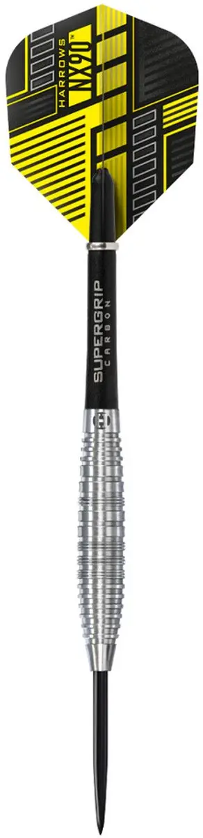 Harrows NX90 Bomb Tungsten Dart 21g - 3 Stuks - Geel/Zwart - afbeelding 6 van 6