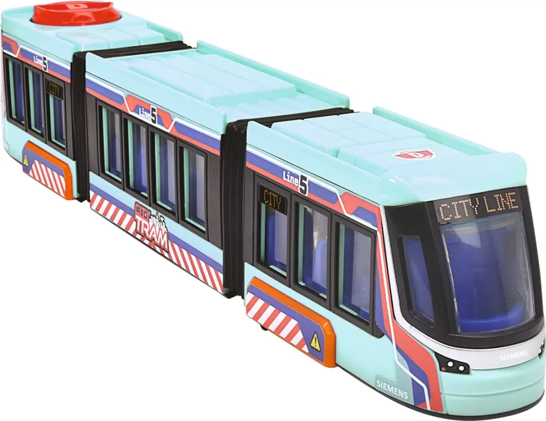 Dickie Toys Siemens Tram 41,5cm - MPN 203747016 - Blauw