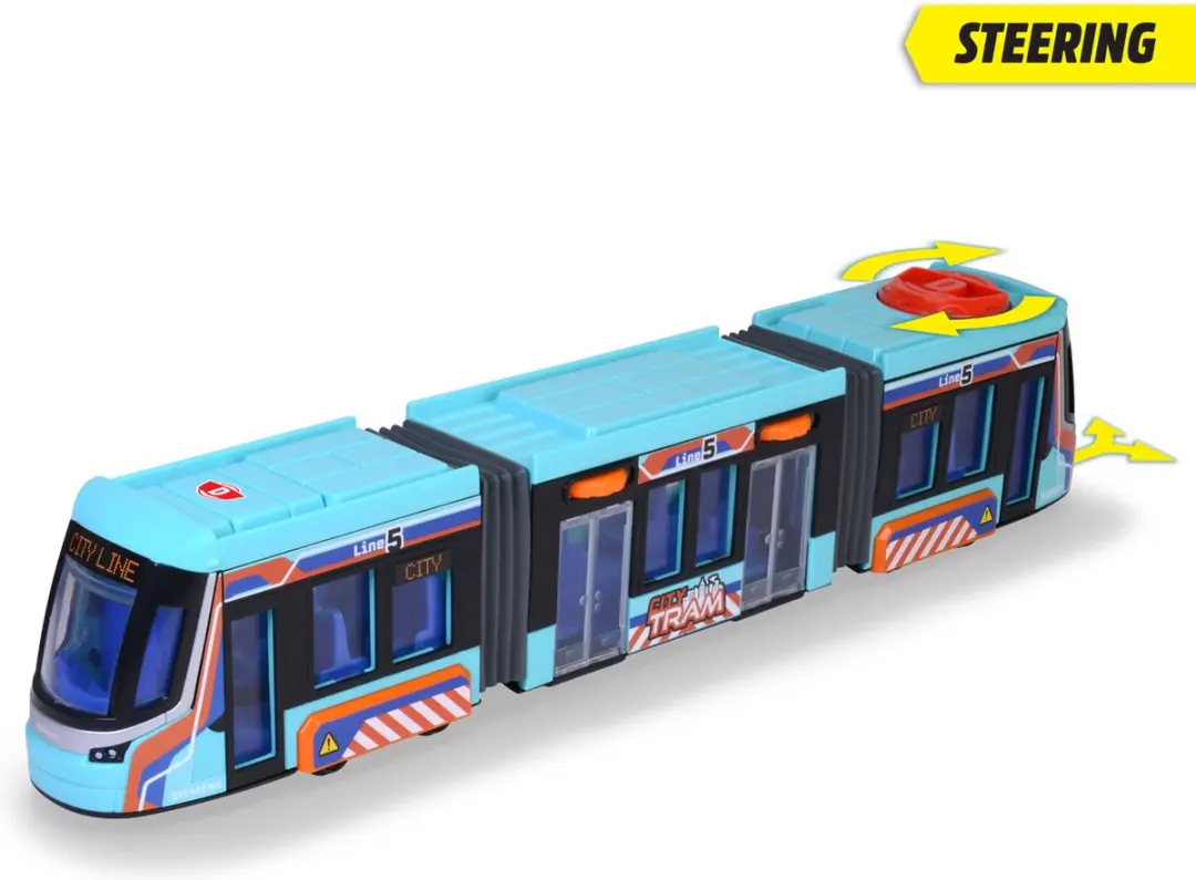 Dickie Toys Siemens Tram 41,5cm - MPN 203747016 - Blauw