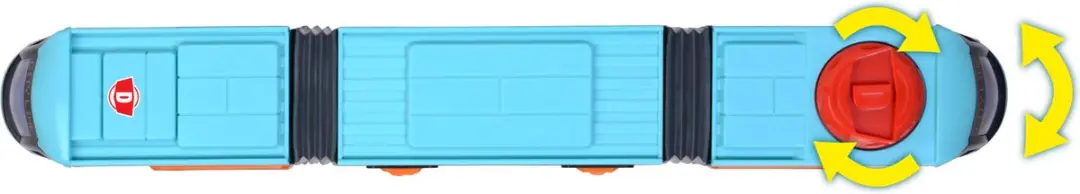 Dickie Toys Siemens Tram 41,5cm - MPN 203747016 - Blauw