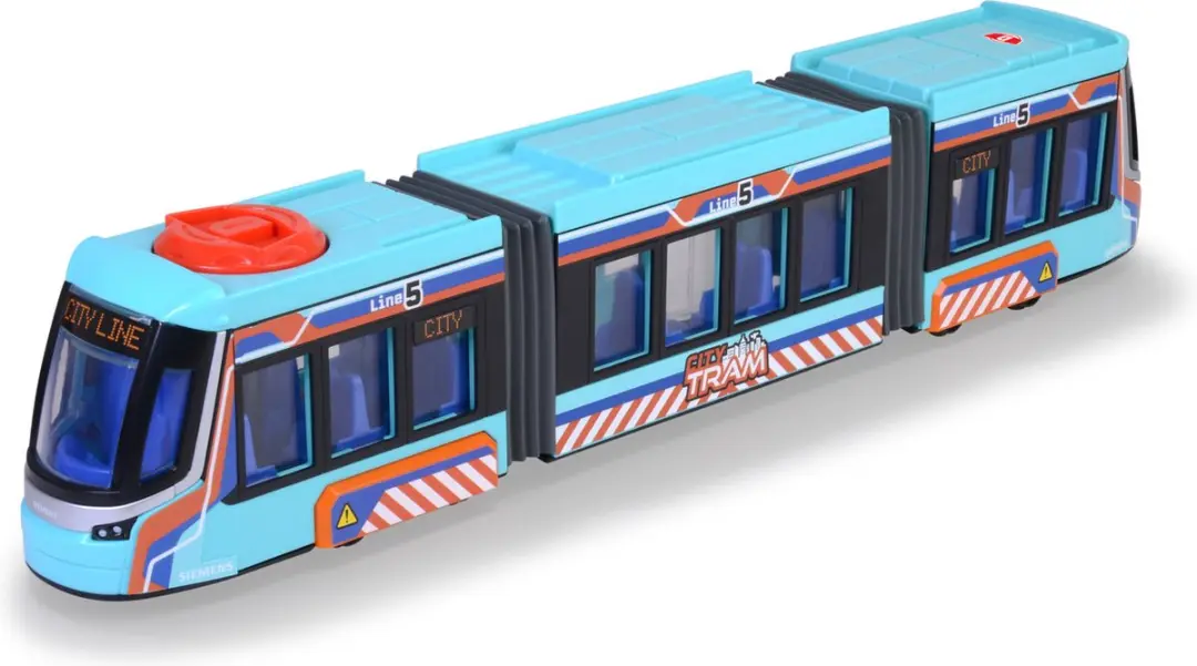 Dickie Toys Siemens Tram 41,5cm - MPN 203747016 - Blauw