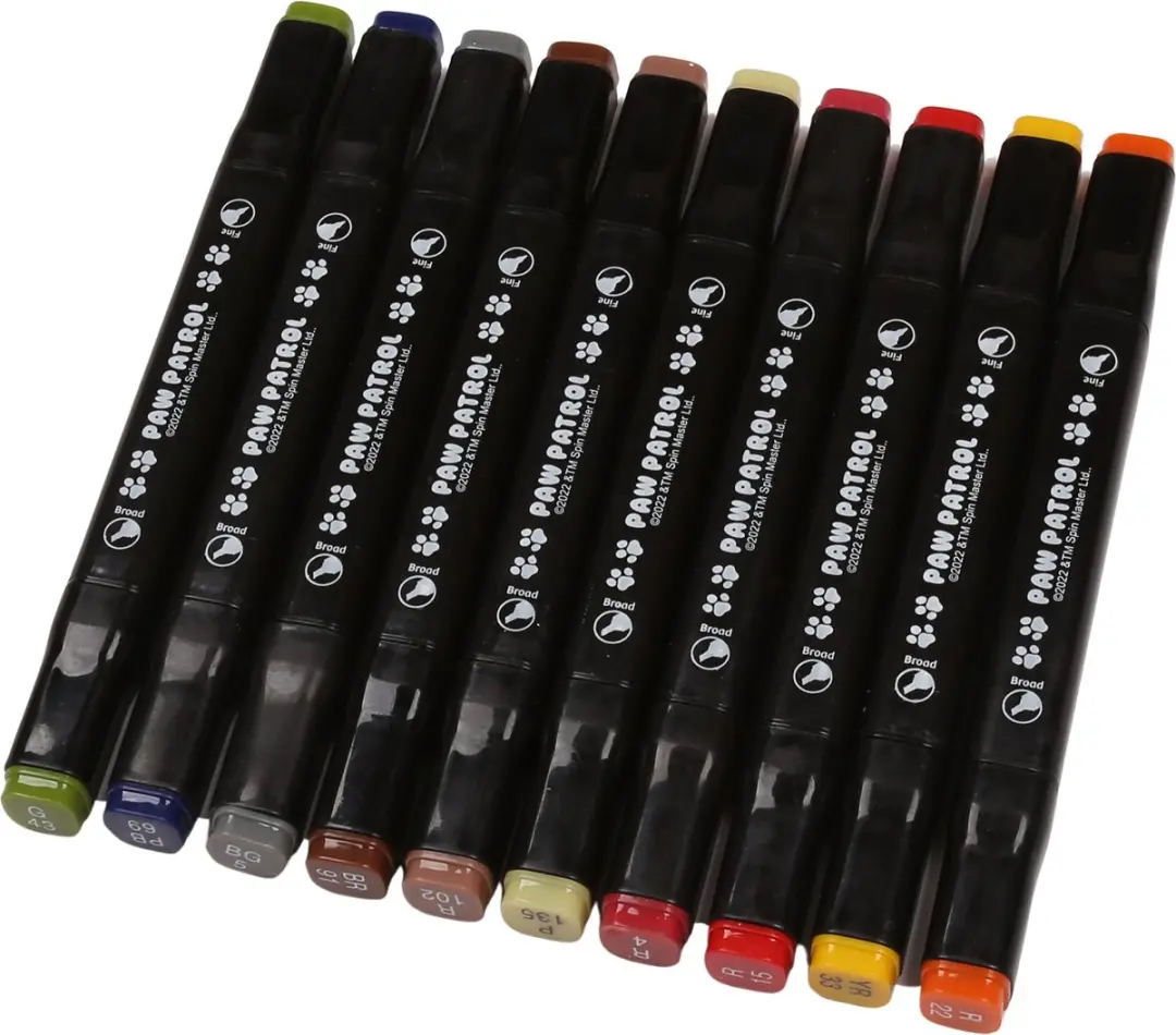 PAW Patrol Kunstset Kleurplaten & Markers - Multi