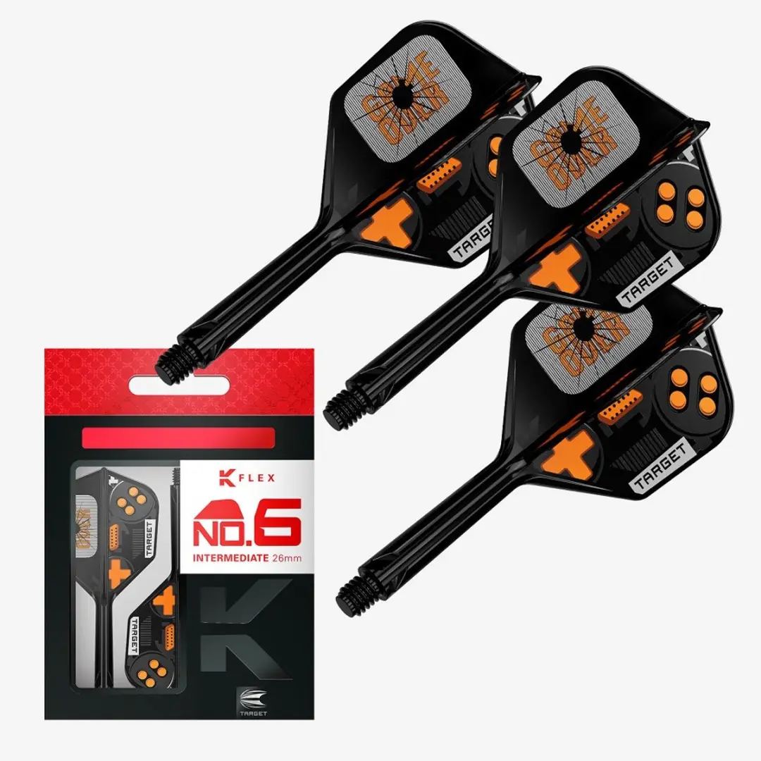 Target K-Flex Game Over NO6 Dart Flights