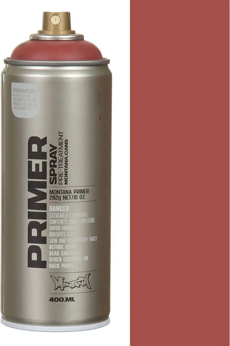Montana Gold Metaal Primer Spuitverf 400ml - Rood