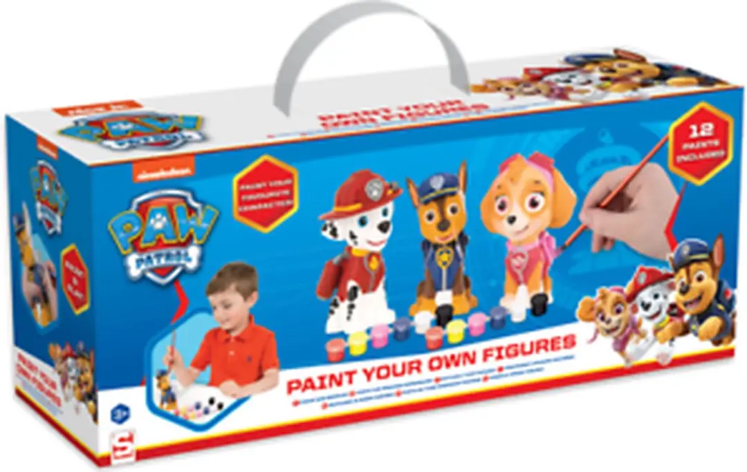 PAW Patrol Paint Your Own Figuren Set