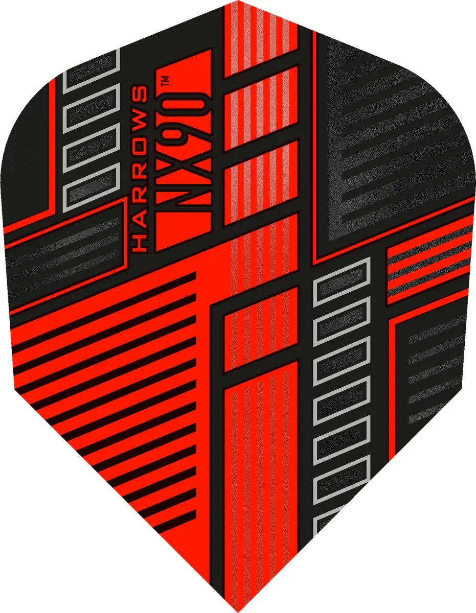 Harrows NX90 Red Dart Flights HF9102
