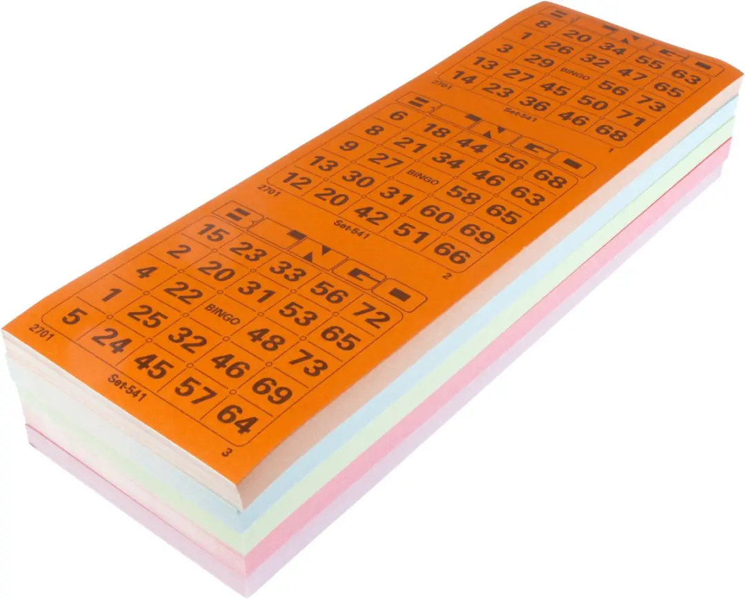 Kangaro Bingokaarten - 5 Blokken - Assorti Kleuren - afbeelding 6 van 6
