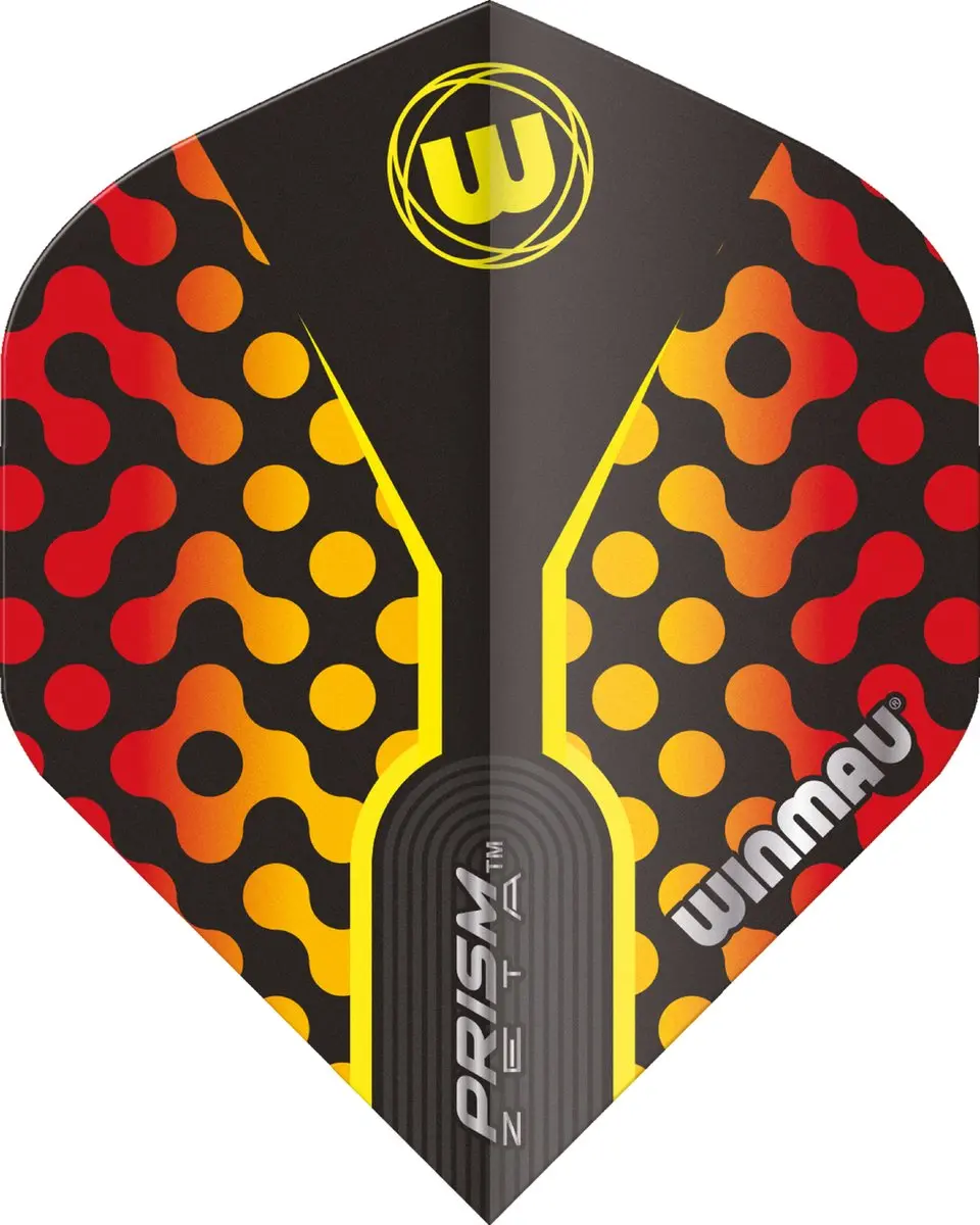 Winmau Prism Zeta Flight Collection Dart Flights - 3 Stuks - Multi - afbeelding 6 van 6