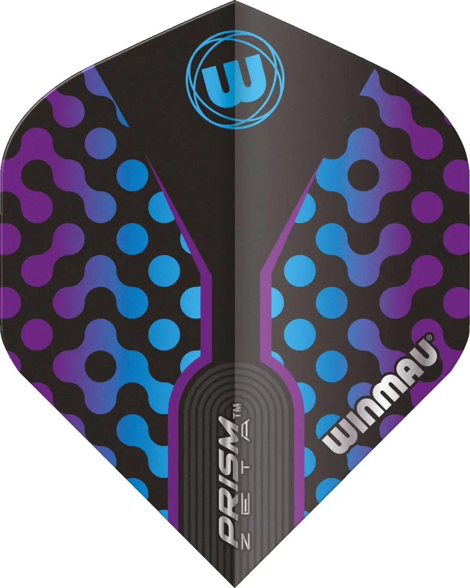 Winmau Prism Zeta Flight Collection Dart Flights - 3 Stuks - Multi