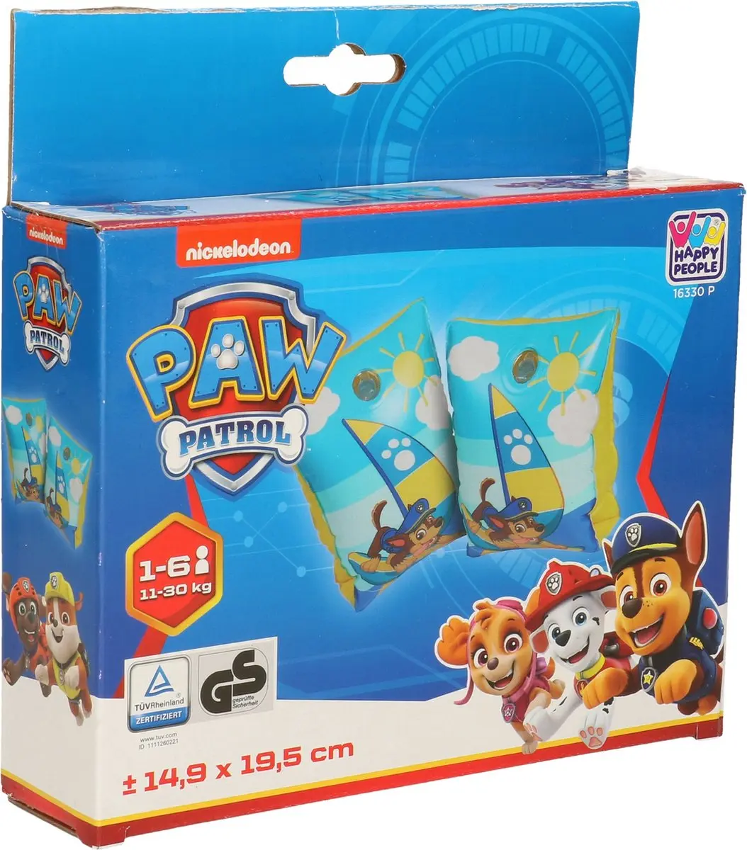 PAW Patrol Opblaasbare Zwembandjes - Geel