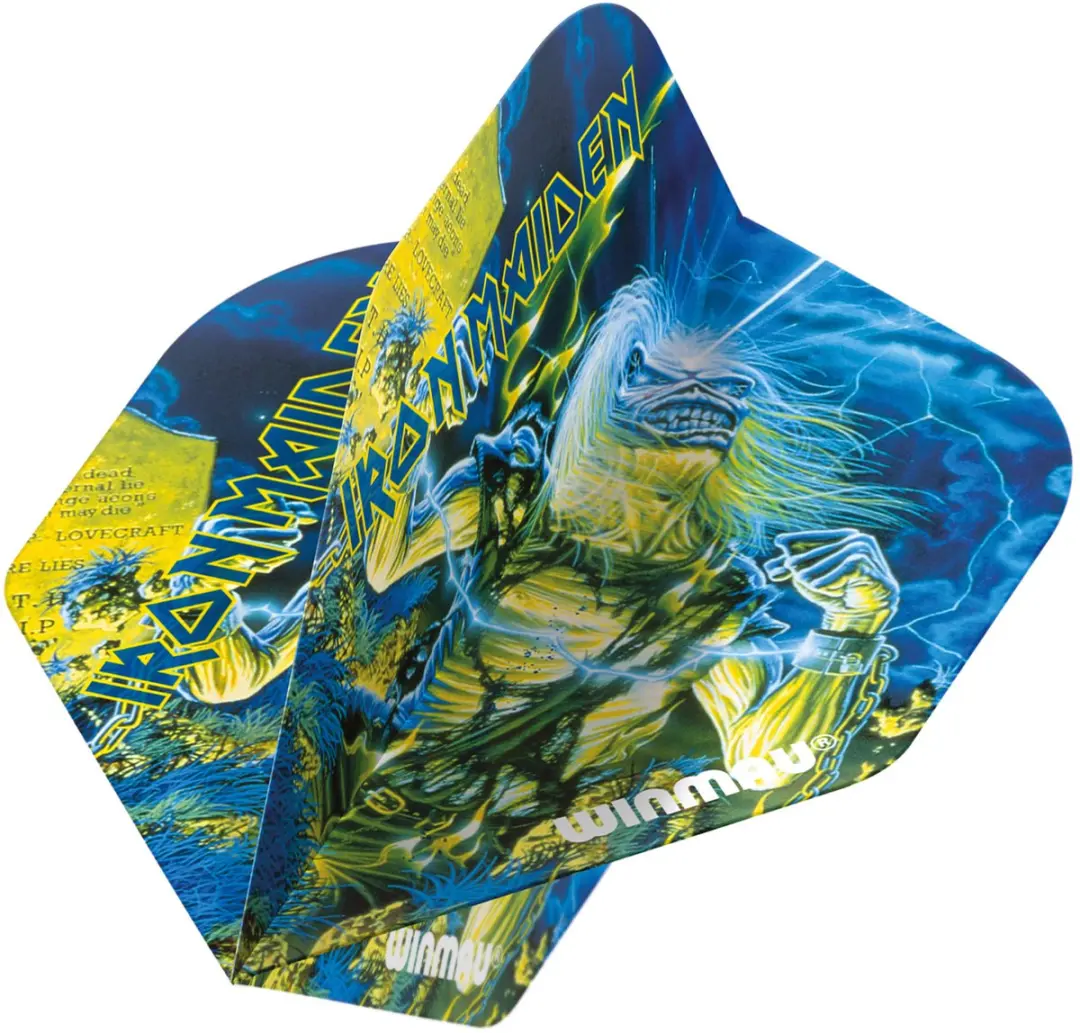 Winmau Rock Legends Iron Maiden Dart Flights - 3 Stuks - Multi