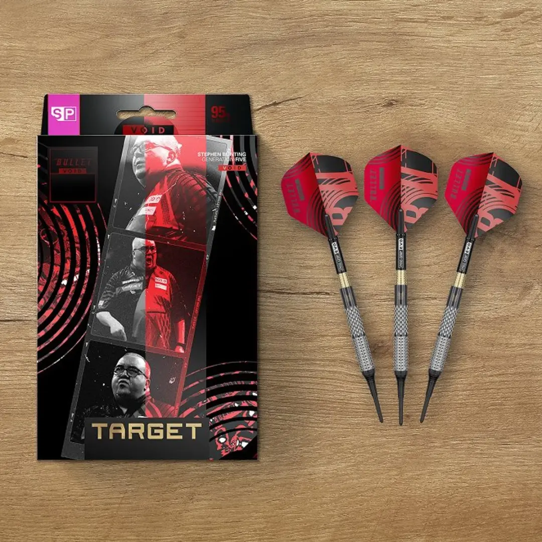 Target Stephen Bunting G5 Void 95% Soft Tip Darts - 3 Stuks