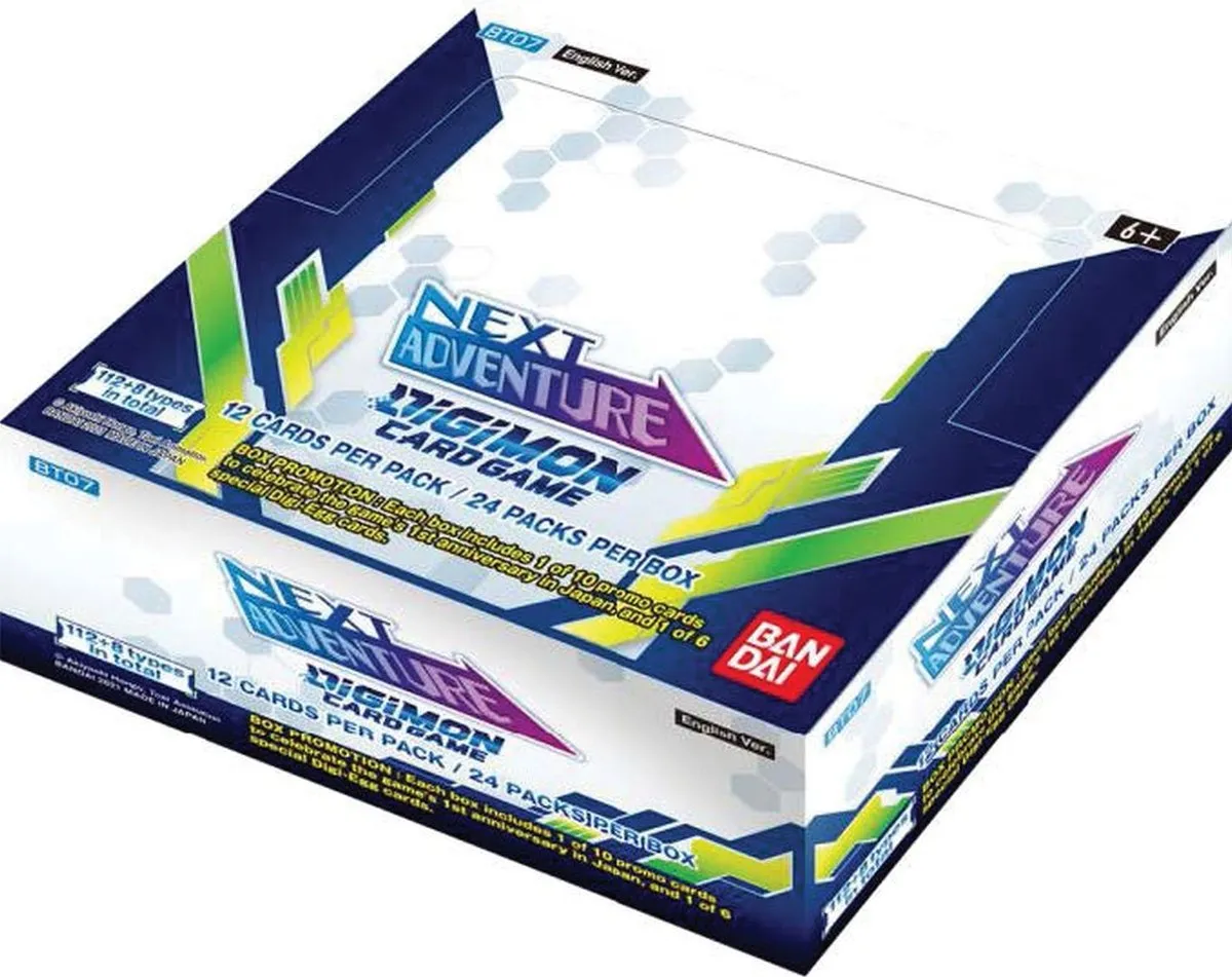 Bandai Digimon Card Game Next Adventure BT07