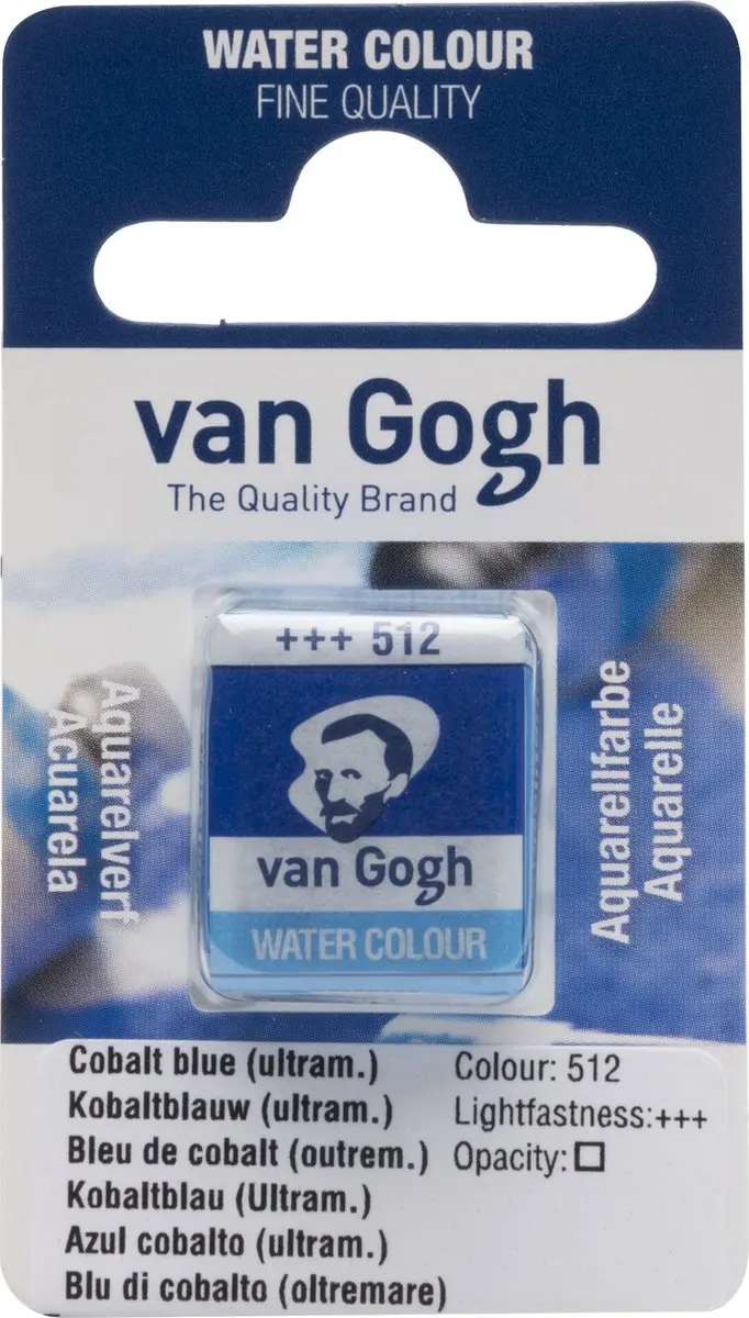Van Gogh Aquarelverf Kobaltblauw Ultramarijn 10g