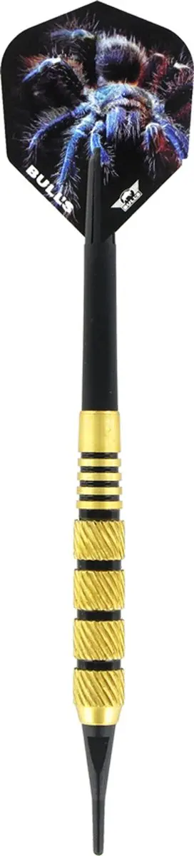 Bull's Tarantula Brass Soft Tip Dartpijlen 18g - 3 Stuks