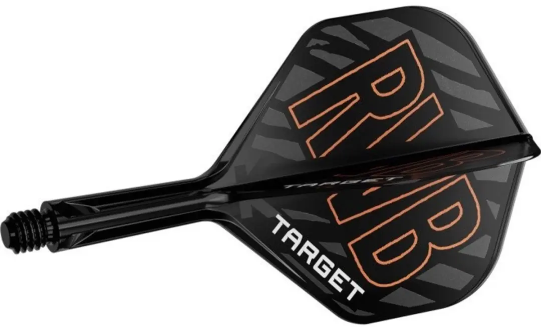 Target K-Flex Raymond van Barneveld NO2 Dartvleugels - 3 Stuks - Oranje/Zwart - afbeelding 6 van 6