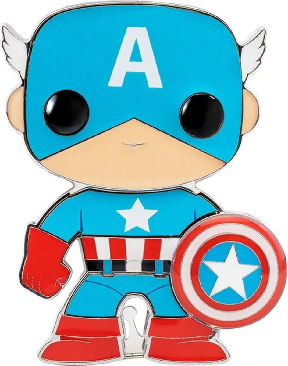 Funko POP! Pin Marvel Captain America 10cm