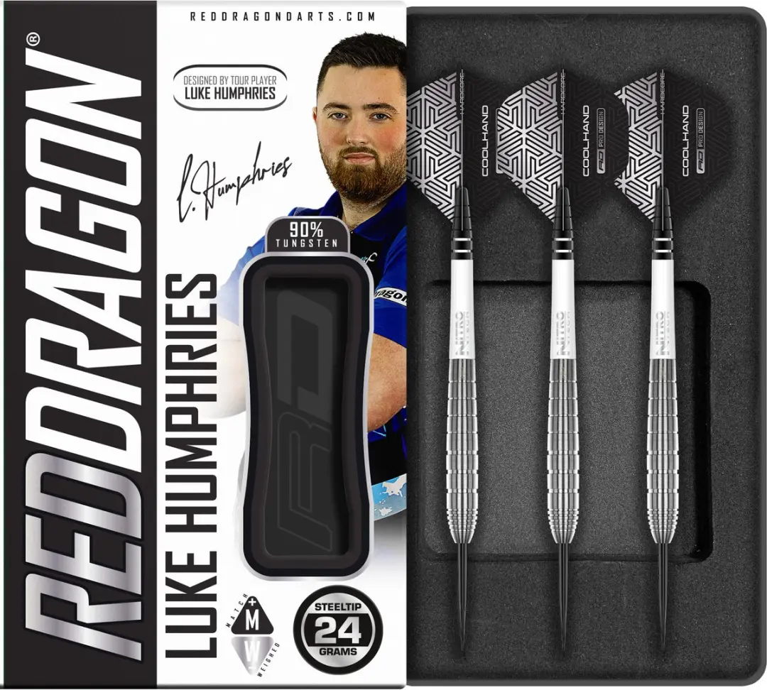 Red Dragon Luke Humphries TX1 Dartpijlen 3 Stuks
