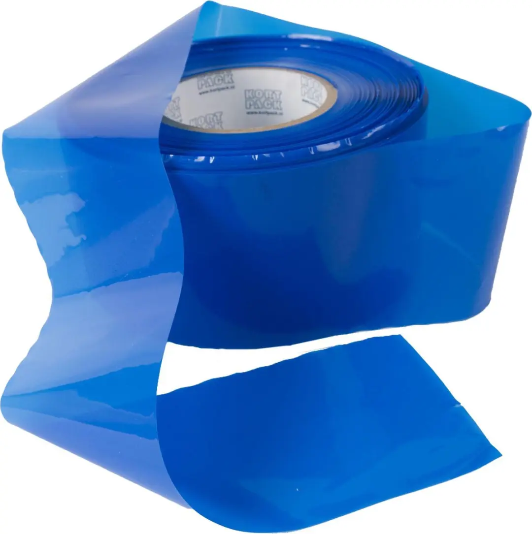 Kortpack Afzetlint 75mm x 250m - Blauw
