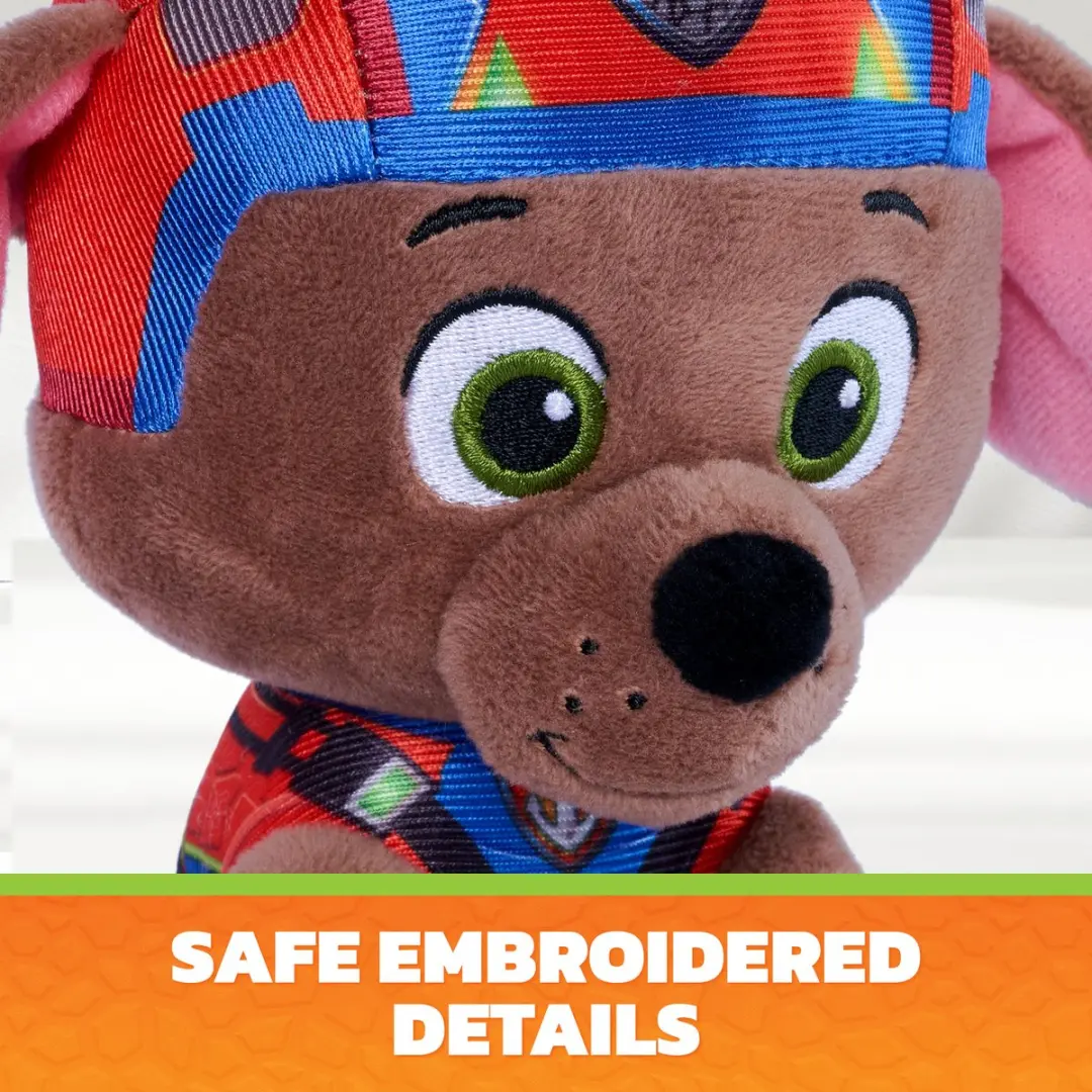 PAW Patrol Zuma Dino Filmknuffel 15cm - Meerkleurig