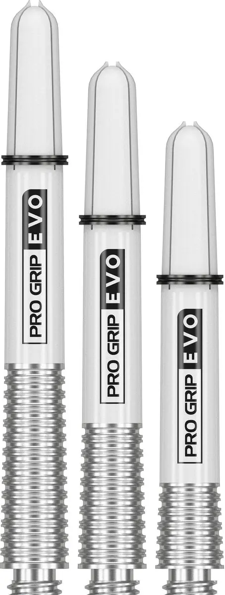 Target Pro Grip Evo Al Silver Dart Shafts 3 Stuks