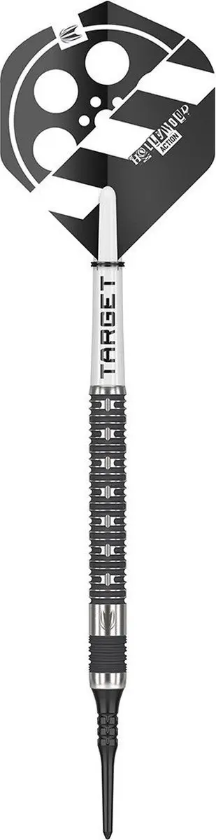 Target Chris Dobey Hollywood Action Darts - 3 Stuks - Zwart/Zilver