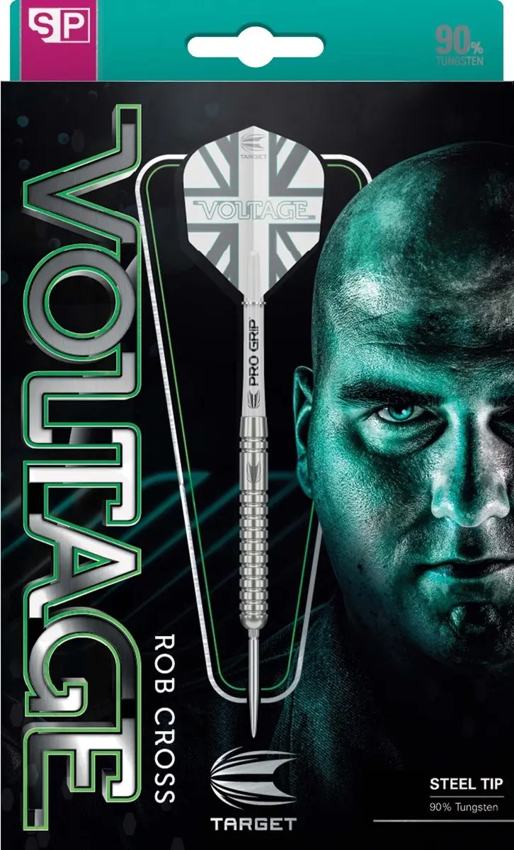 Target Rob Cross G1 Swiss Point Dartpijlen 3 Stuks - Zilver
