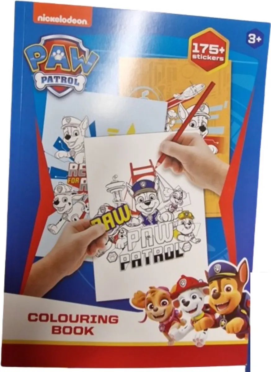 PAW Patrol Kleurboek met Stickers