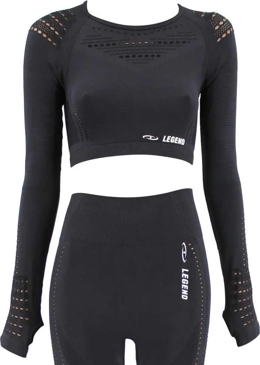 Legend Sport Top Black Pro S - Zwart