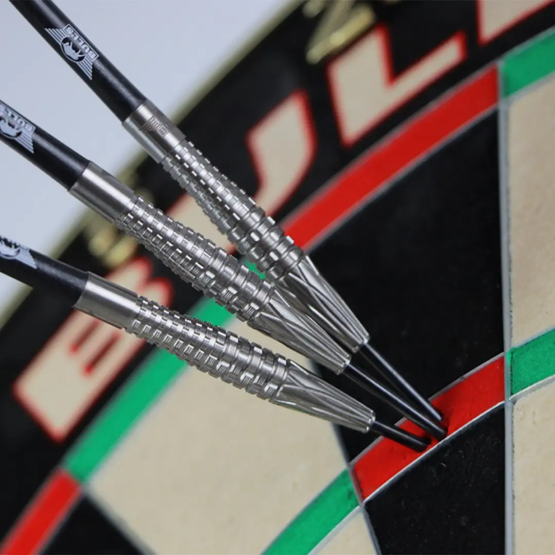 Bull's Smoke Silver Ash Dartpijlen 23g - 3 Stuks