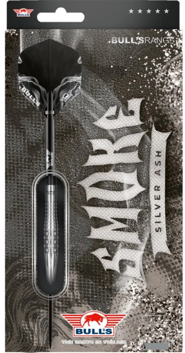 Bull's Smoke Silver Ash Dartpijlen 23g - 3 Stuks - afbeelding 6 van 6