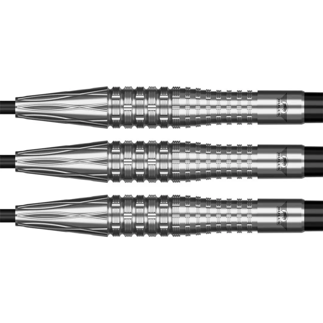 Bull's Smoke Silver Ash Dartpijlen 23g - 3 Stuks