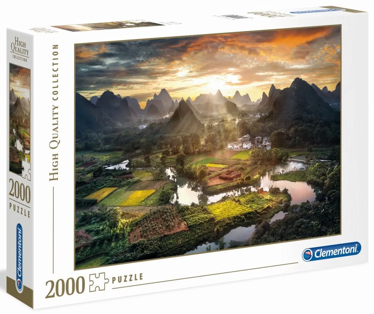 Clementoni Puzzel 2000 Stuks - Multi Kleur
