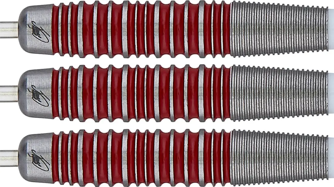 Unicorn James Wade The Machine 80% Dartpijlen - 3 Stuks - Rood/Zwart/Zilver
