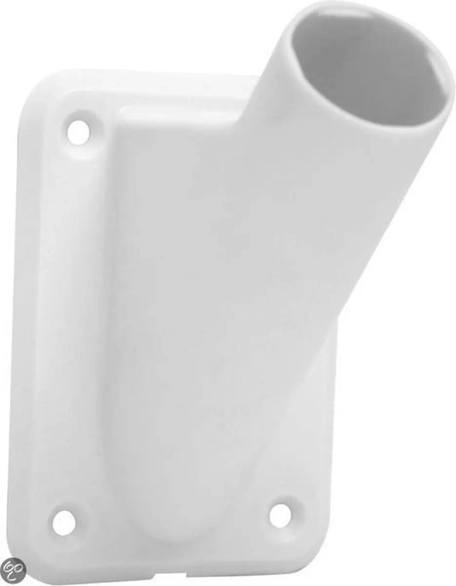 Talen Tools GKP Kunststof Vlaggenstokhouder 30mm - Wit
