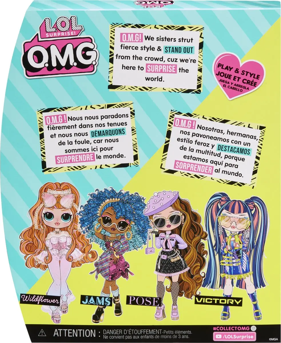 LOL! Surprise OMG Core Victory Modepop 25cm - MPN 591504EUC