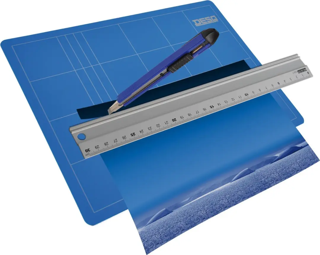 Desq Snijmat 86.10690 - 3 Laags - 22x30cm - Blauw