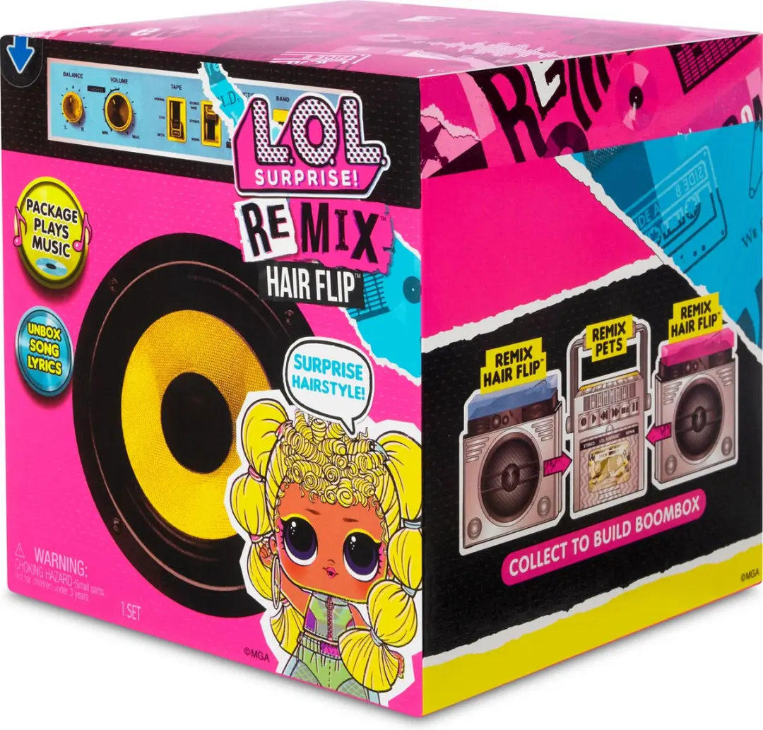 LOL! Surprise! Remix Hair Flip Dolls - Meerkleurig