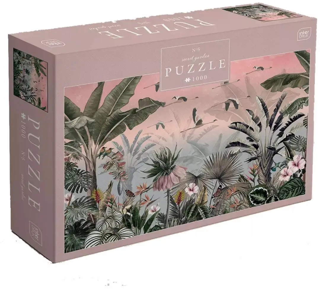Geronimo Games Interdruk Puzzel 1000 Stukken - Geheime Tuin