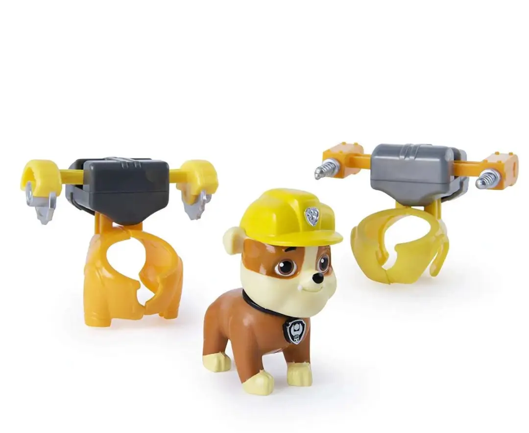 Spin Master Paw Patrol Rubble Actiefiguur - Geel