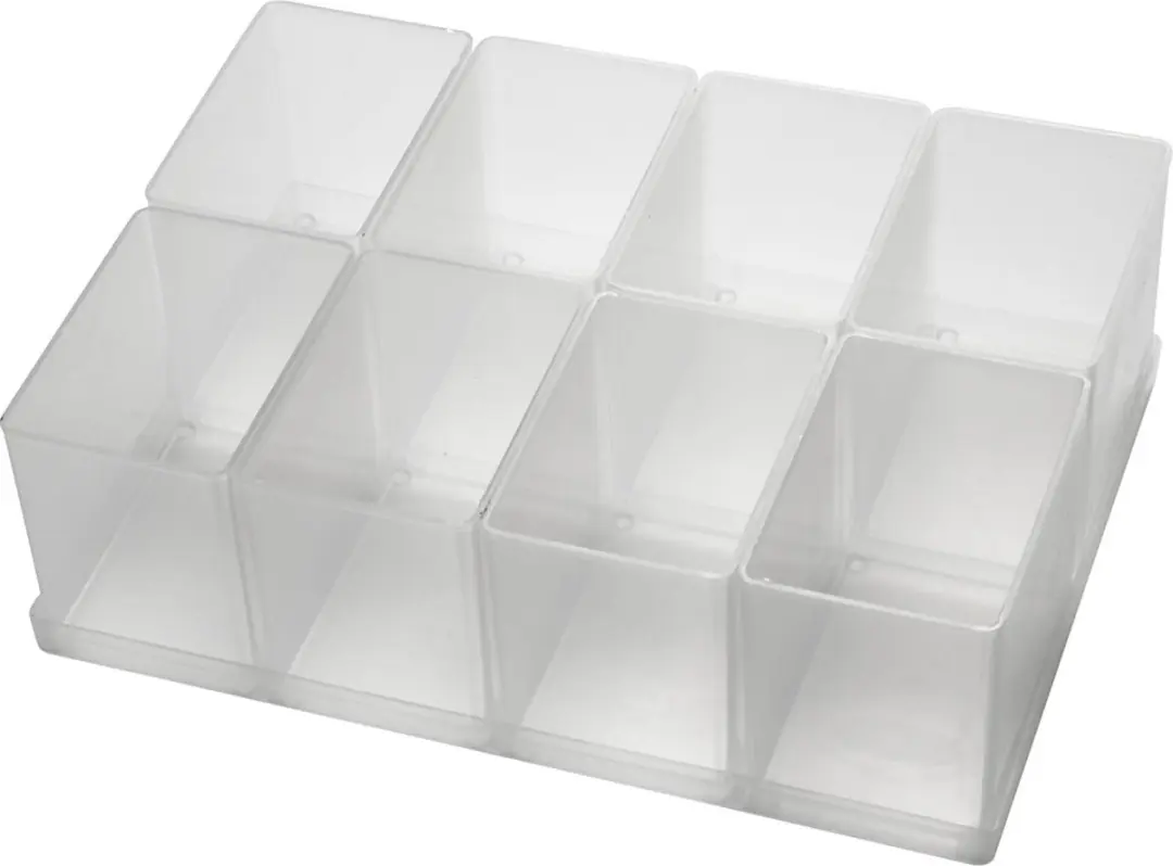 Raaco 80 8xBA8-1 Assortimentskoffer-inzet 220x69x160mm