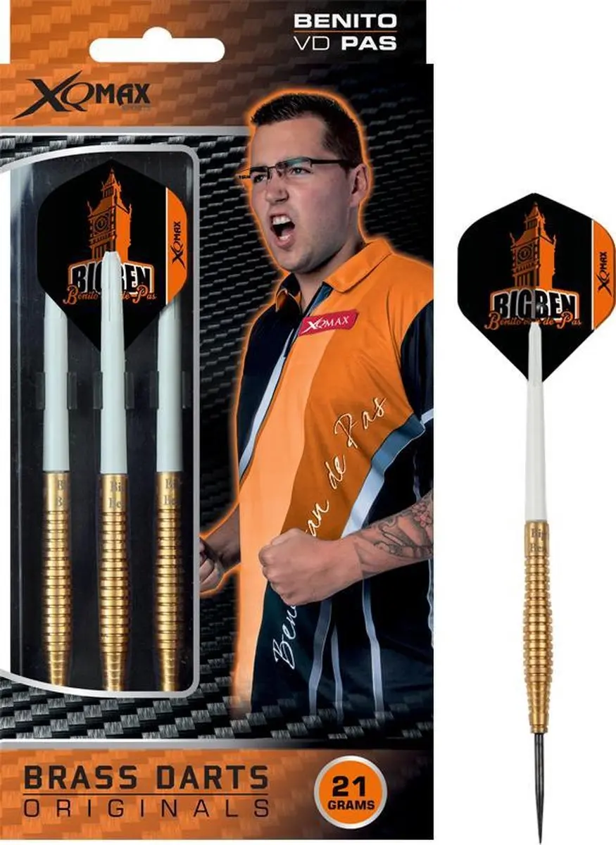 XQMax Benito van de Pas Dartpijlen 21g