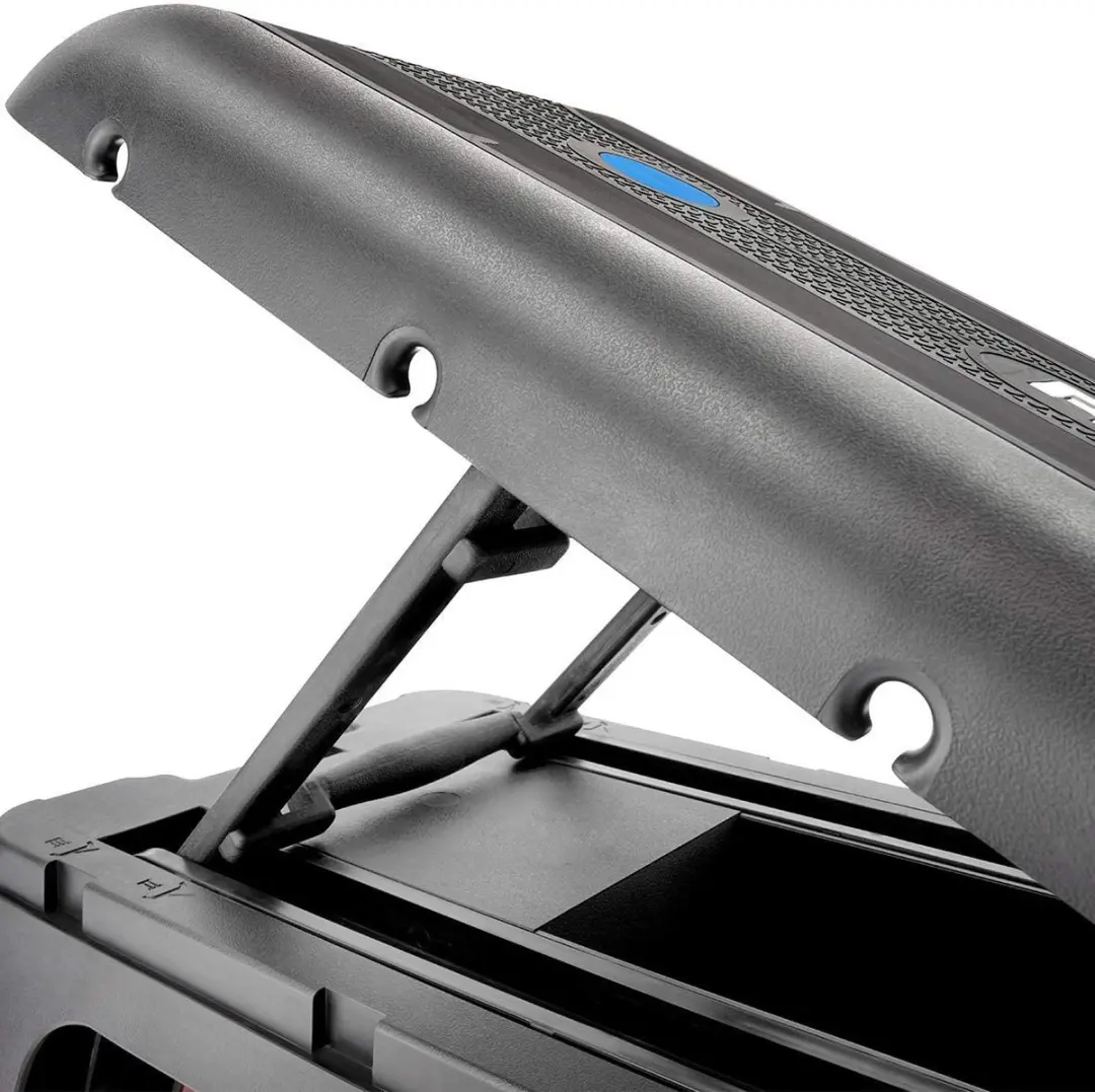 Reebok Fitness Studio Deck - Verstelbaar Trainingsplatform 121x33cm - Zwart/Blauw