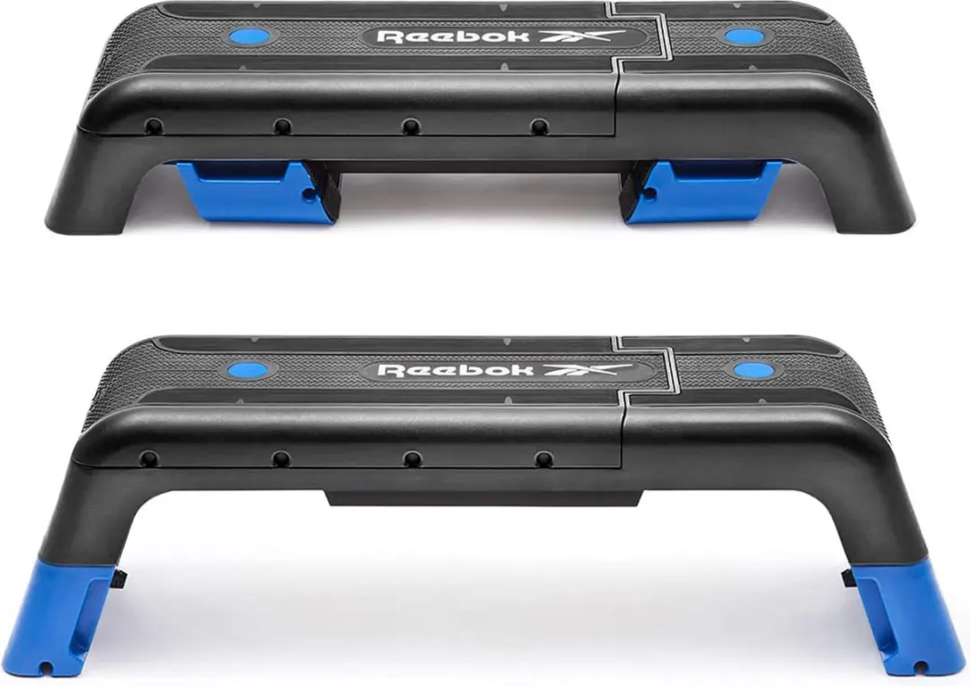 Reebok Fitness Studio Deck - Verstelbaar Trainingsplatform 121x33cm - Zwart/Blauw