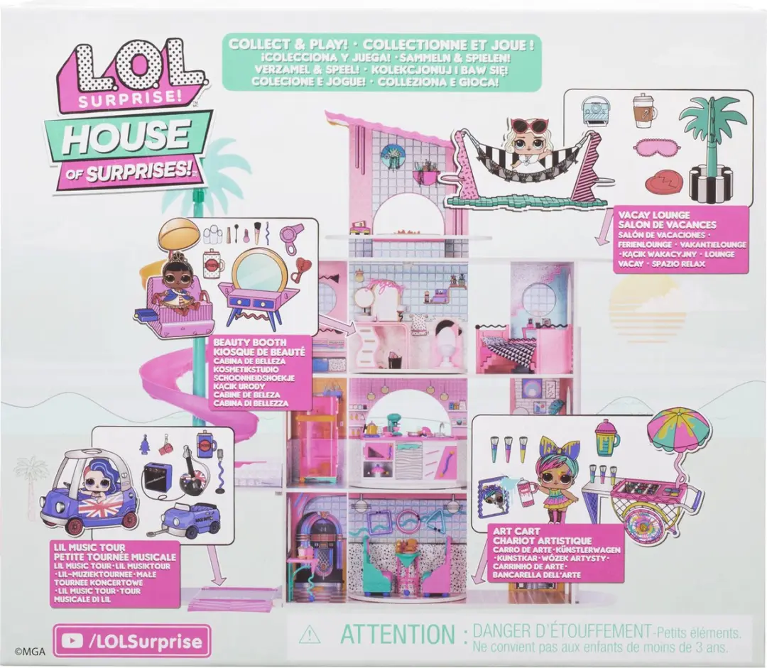 LOL Surprise! Splatters Knutselkar Meubelspeelset - Meerkleurig
