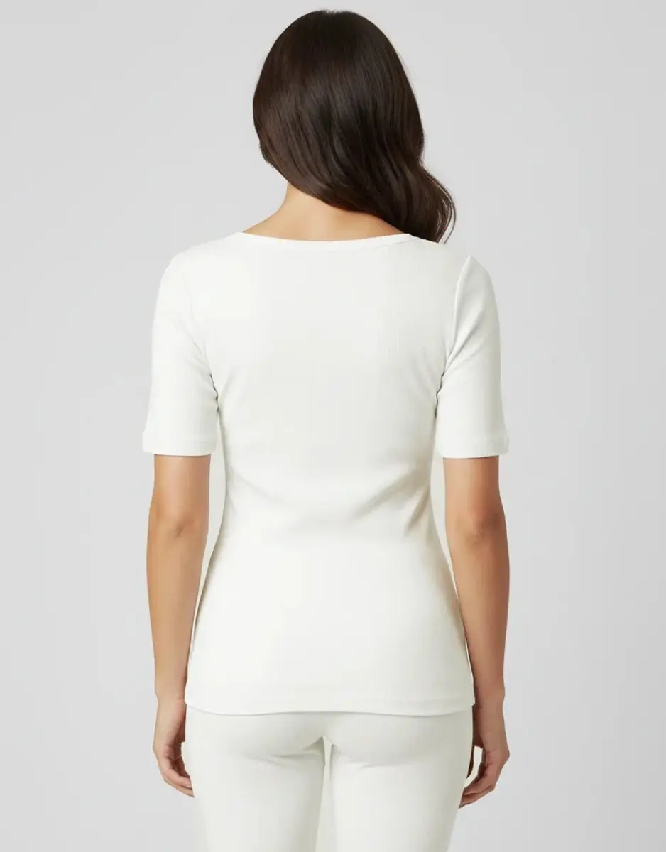 Ten Cate Thermo T-shirt Lace Dames - Maat L - Zwart